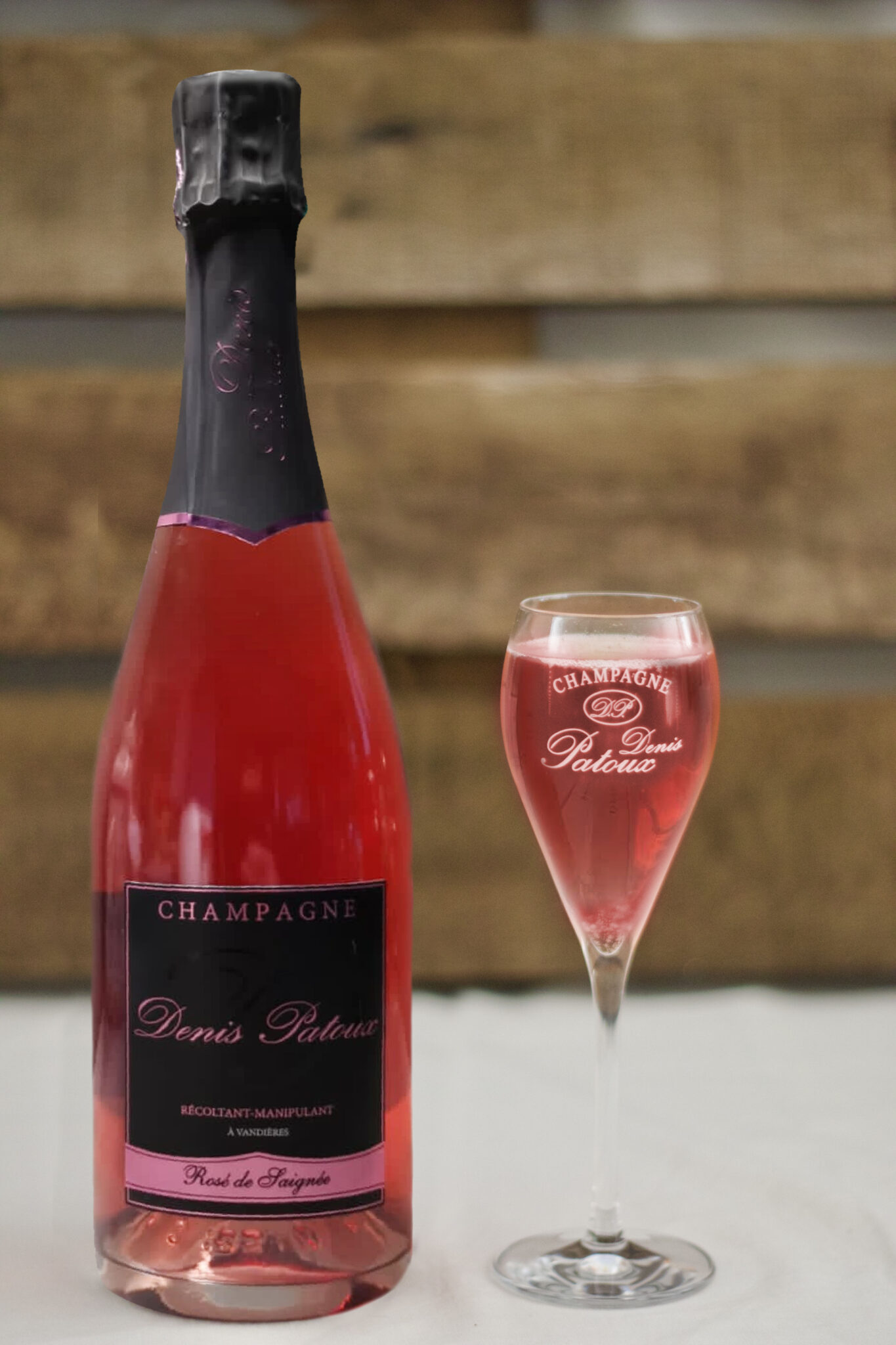 Rosé de Saignée Champagne Denis Patoux